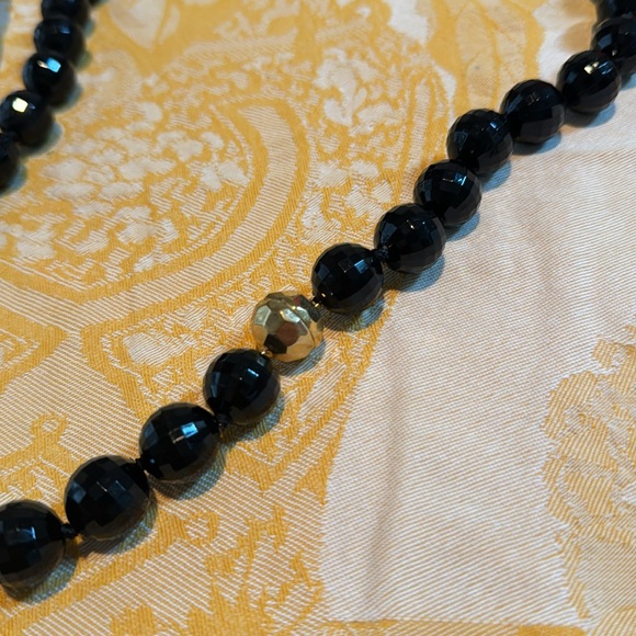 Kate Spade faceted beaded necklace and matching earrings - Picture 3 of 4